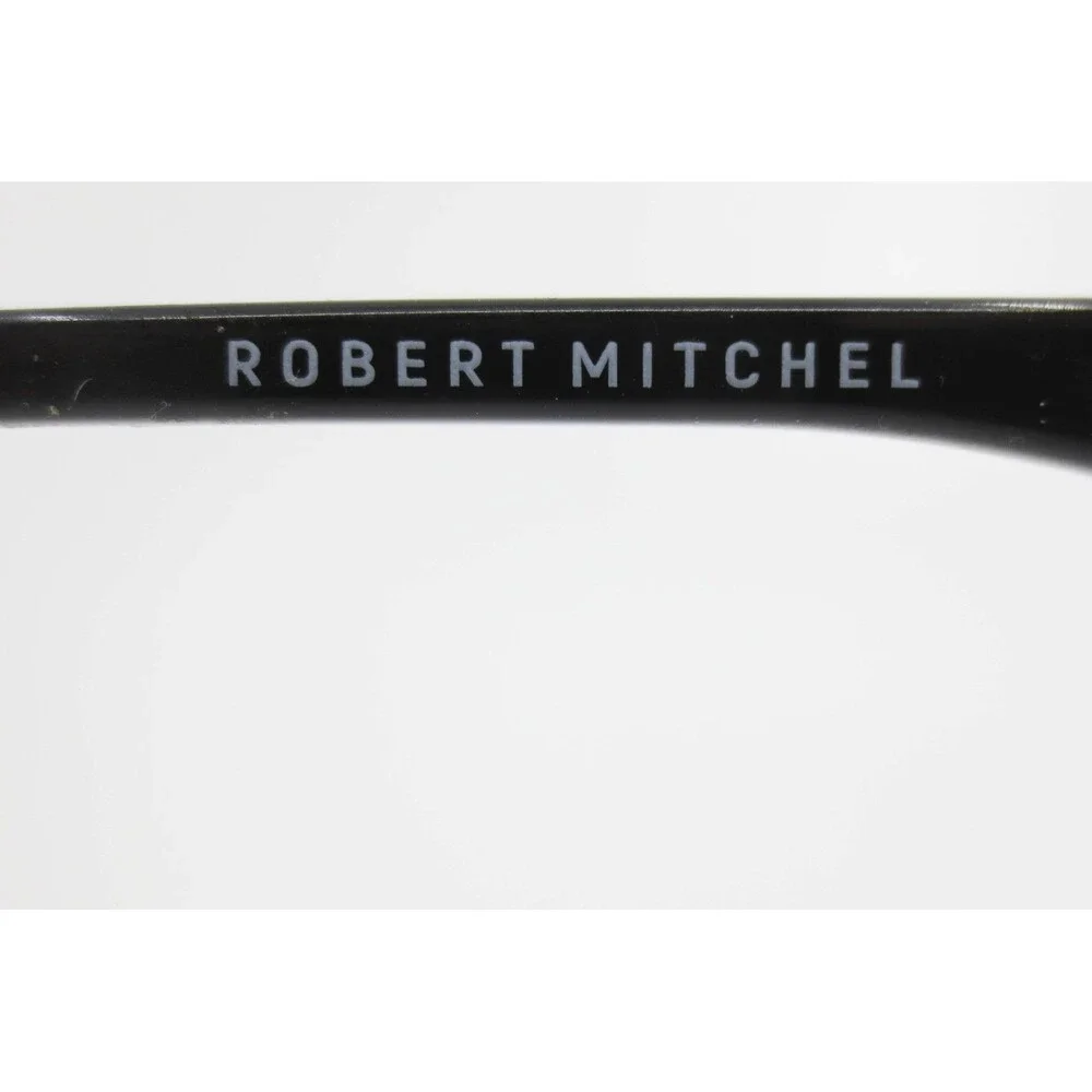 Robert Mitchel RM 202114 BK Black Aviator Double Bridge Eyeglass Frames